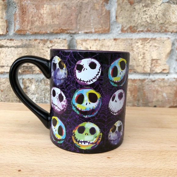 Disney The Nightmare Before Christmas Jack Skelligton Purple Coffee Mug 14 Oz - Picture 4 of 9
